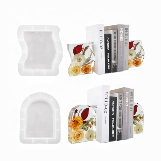 DLR967 wholesale 9Inch Large Resin Molds Silicone Molds for Flowers Preservation Square-Shaped Molds Resin Art Resin Casting