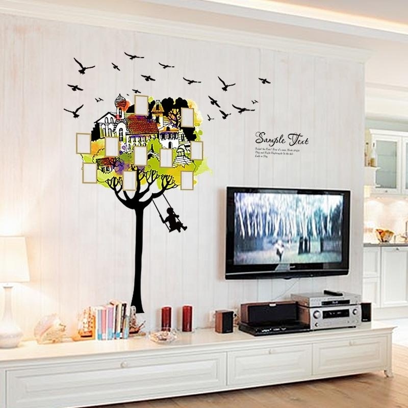 Waterproof wall sticker removable wall stickers living room wall sticker