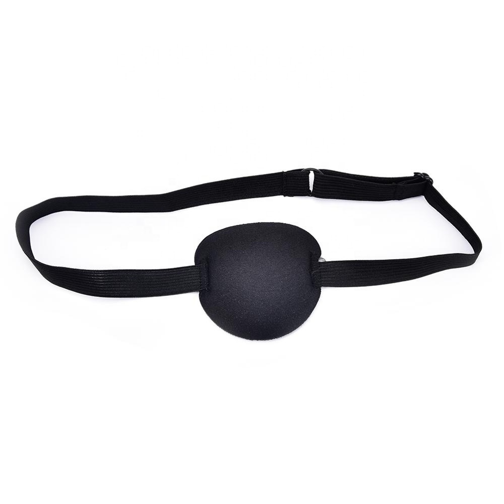 1Pcs Black Pirate Eye Patch Mask Eyeshade Plain Fancy Costume for Adult Lazy Eyes