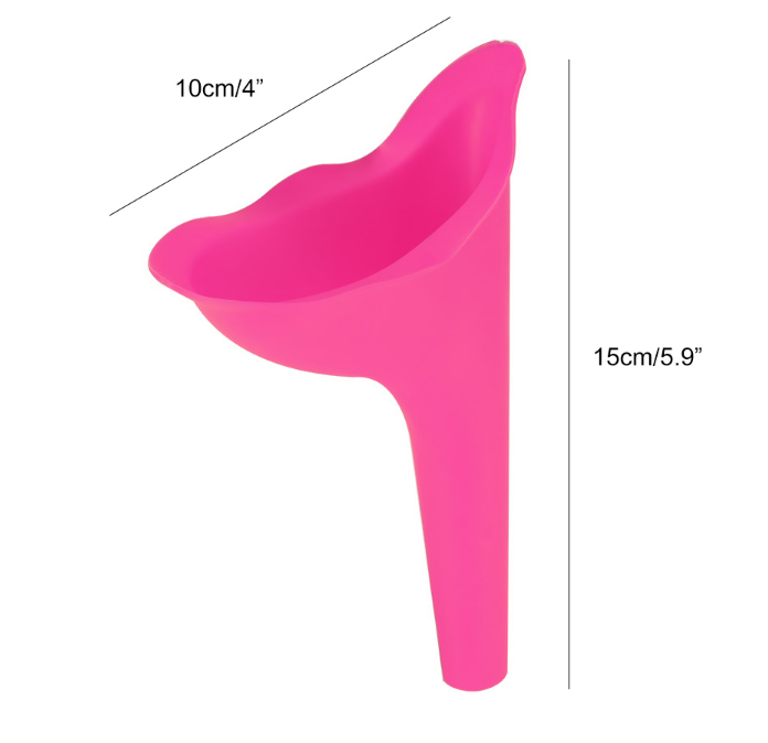 1pc High Quality Portable Women Camping Urine Device Funnel Urinal Female Travel Urination Toilet Women Stand Up & Pee Soft