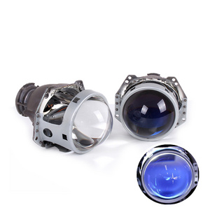 Bixenon hid Projector lens blue coating projector lens bulb type d1 d2 d3 d4 modify lens car xenon kit assembly Koito