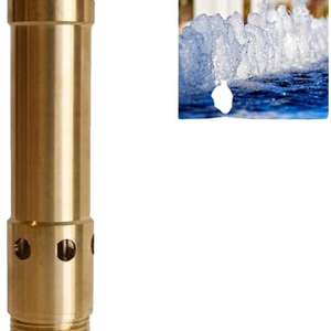 Brass Bubbling Foam Water Fountain Nozzle Spray Pond Sprinkler - for Garden Pond, Amusement Park, Museum