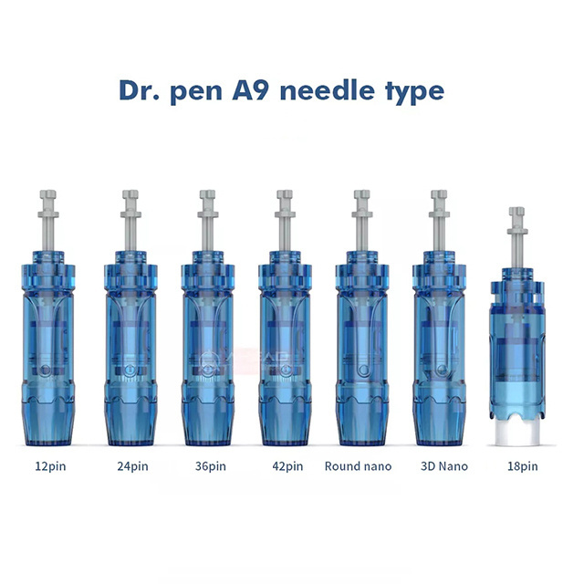 Dr Pen Consumables Needle Cartridge Derma Pen Disposable Microneedle Pin Tattoo Needle Cartridge For A1 A6 A7 M8 M8S A9