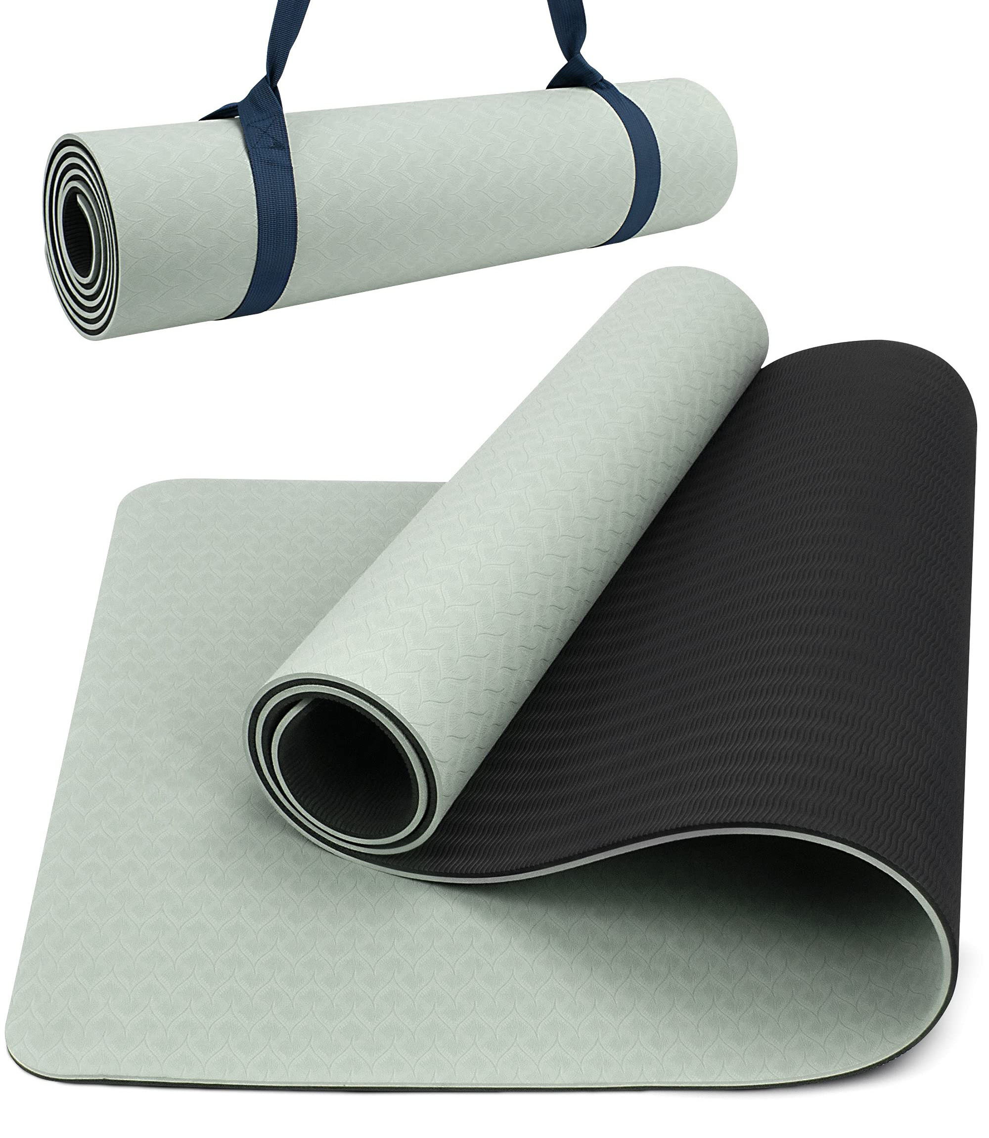 wholesale  best selling tpe yoga mat custom logo eco friendly thick gym yoga mats