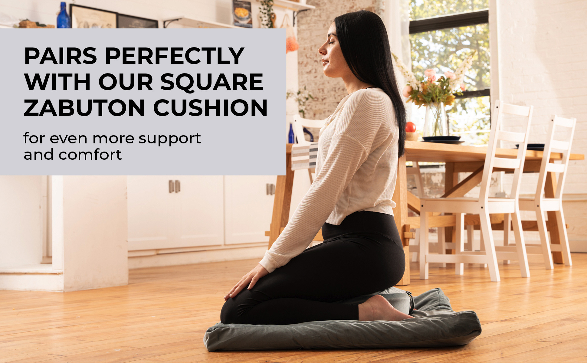 Wholesale Meditation Mat Cushion High Quality Bolster Buckwheat Filled Yoga Meditation Pillow Zafu Outdoor Pillows & Cushions