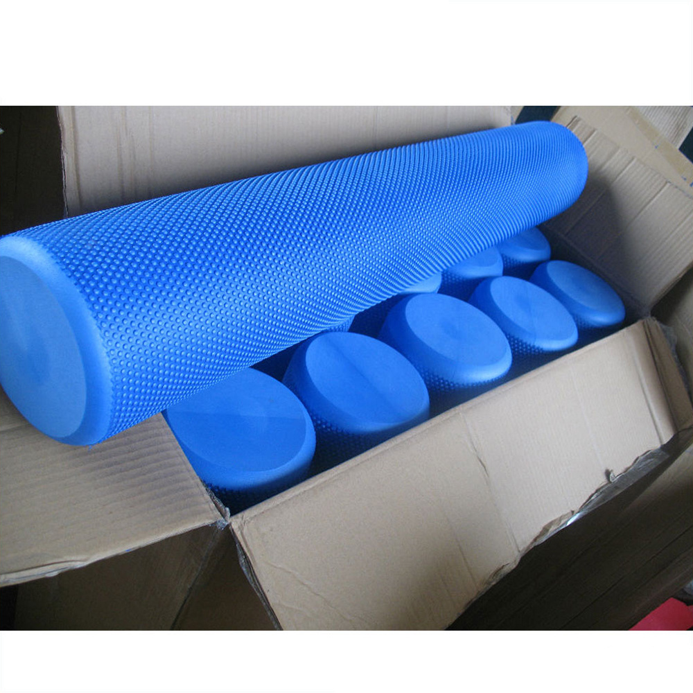 Free Sample EVA Yoga Foam Roller Custom Printed Fitness Equipment Yoga Exercise Massage Foam Roller