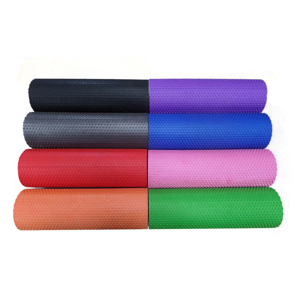 Free Sample EVA Yoga Foam Roller Custom Printed Fitness Equipment Yoga Exercise Massage Foam Roller