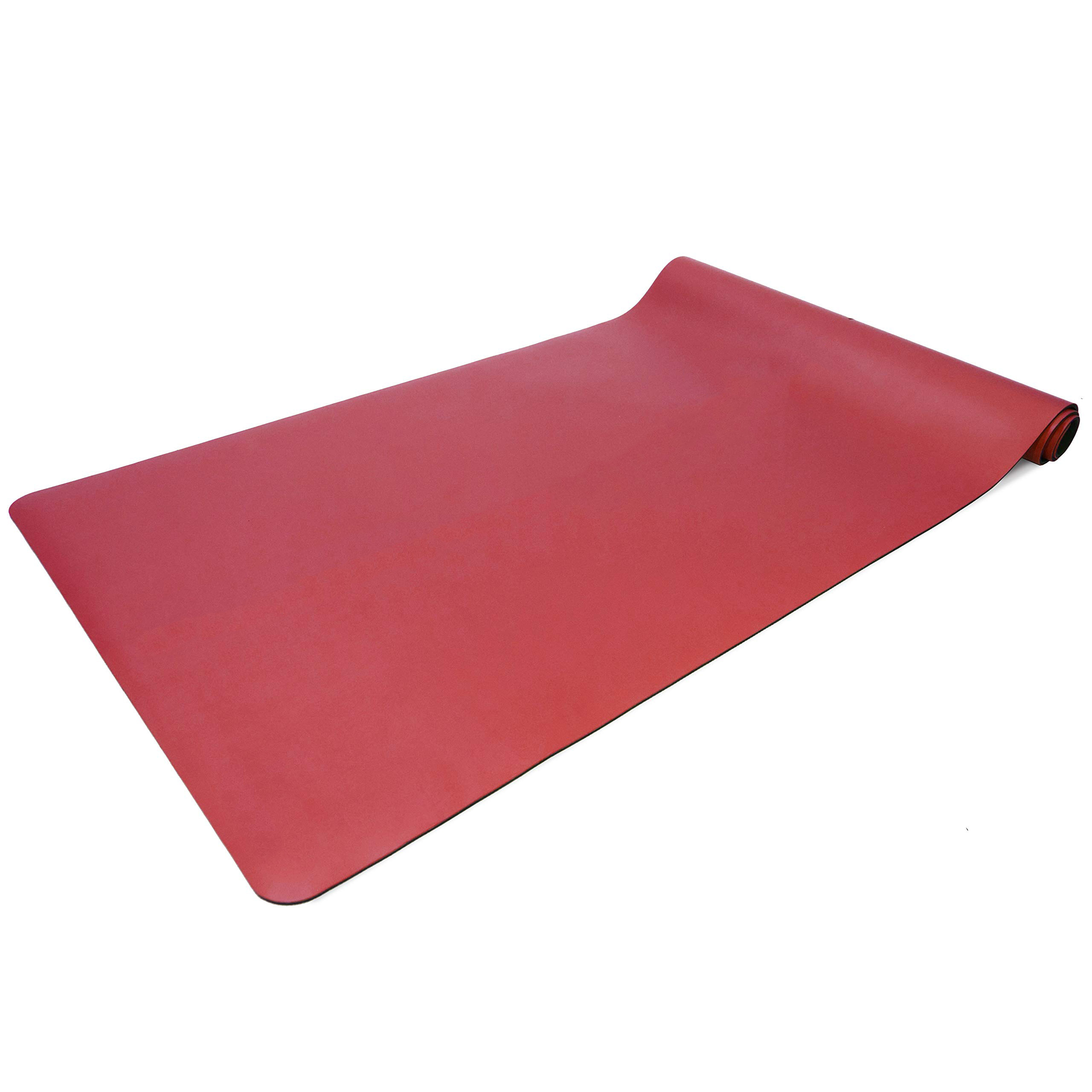 Oem Color Best Natural Non Slip Yoga Mat Large Thick Pilates Mats For Hot Yoga Stretching