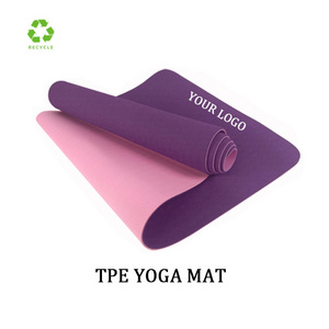 wholesale  best selling tpe yoga mat custom logo eco friendly thick gym yoga mats