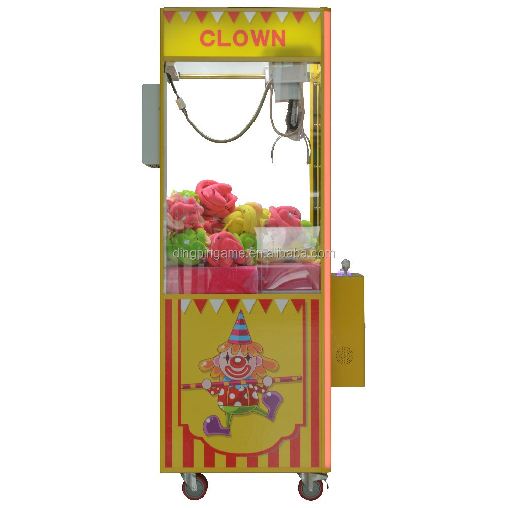 Factory price 2017 wonder coin operated games toys gift vending arcade claw crane machine