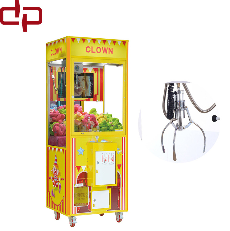 Coin operated crane claw machine with led screen for sale /claw machine kit/crane claw machine