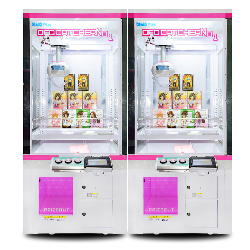 2023 newest coin operated claw gift machines Toreba toy on-line cabinet ufo catcher crane machine