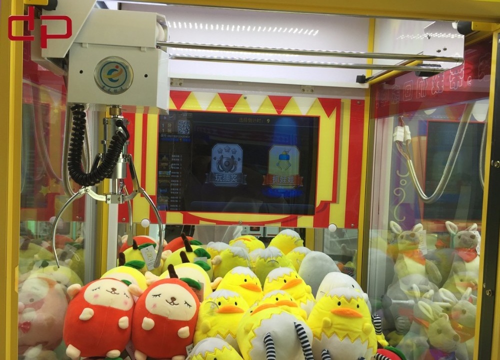 Coin operated crane claw machine with led screen for sale /claw machine kit/crane claw machine