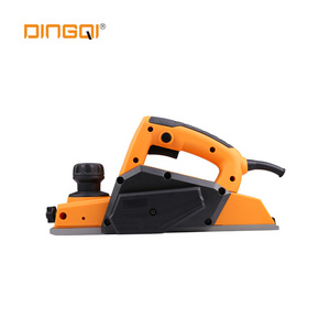 DingQi Professional Portable Power Tools Electric Planer 710W Electric Hand Wood Planer