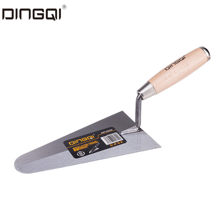 DingQi Cheap Price Hand Tool Stainless Steel Concrete Bricklaying Trowel Plastering Trowel