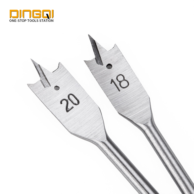 DINGQI Straight Shank Woodworking Good Quality Quick Change Wood Flat Spade Drill Bit For Wood Working