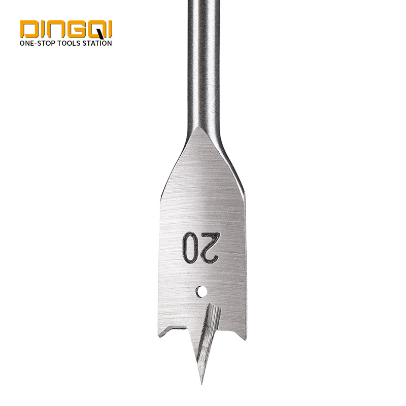 DINGQI Straight Shank Woodworking Good Quality Quick Change Wood Flat Spade Drill Bit For Wood Working