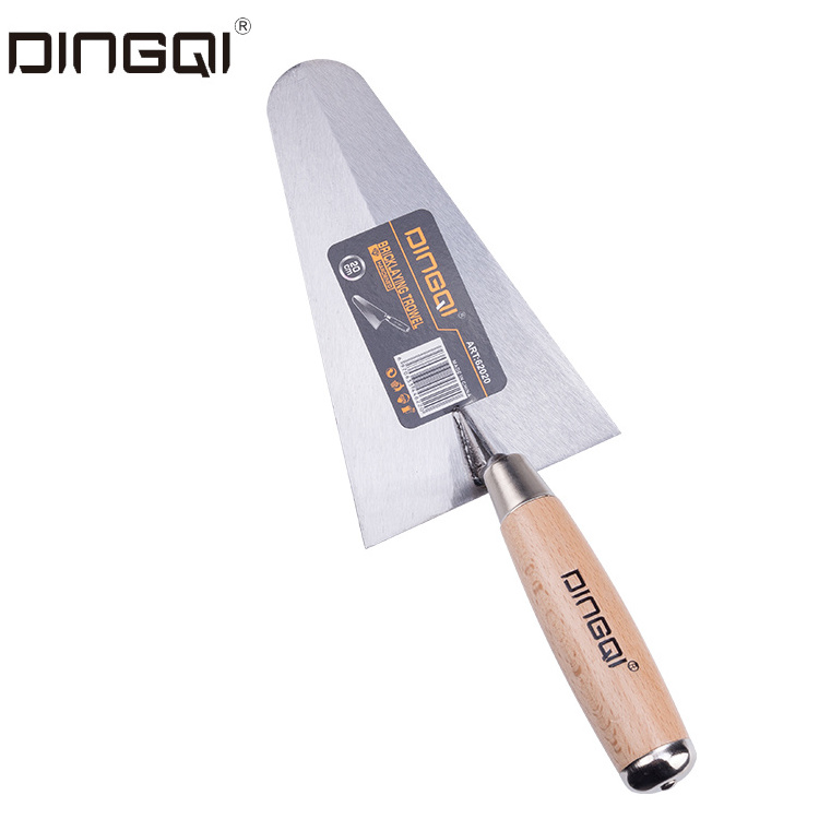 DingQi Cheap Price Hand Tool Stainless Steel Concrete Bricklaying Trowel Plastering Trowel