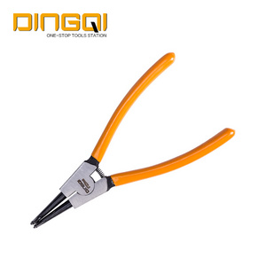 DINGQI 7" 9" External Snap Ring Circlip Pliers C45 Carbon Steel 7in 9in Long Snap Ring Pliers