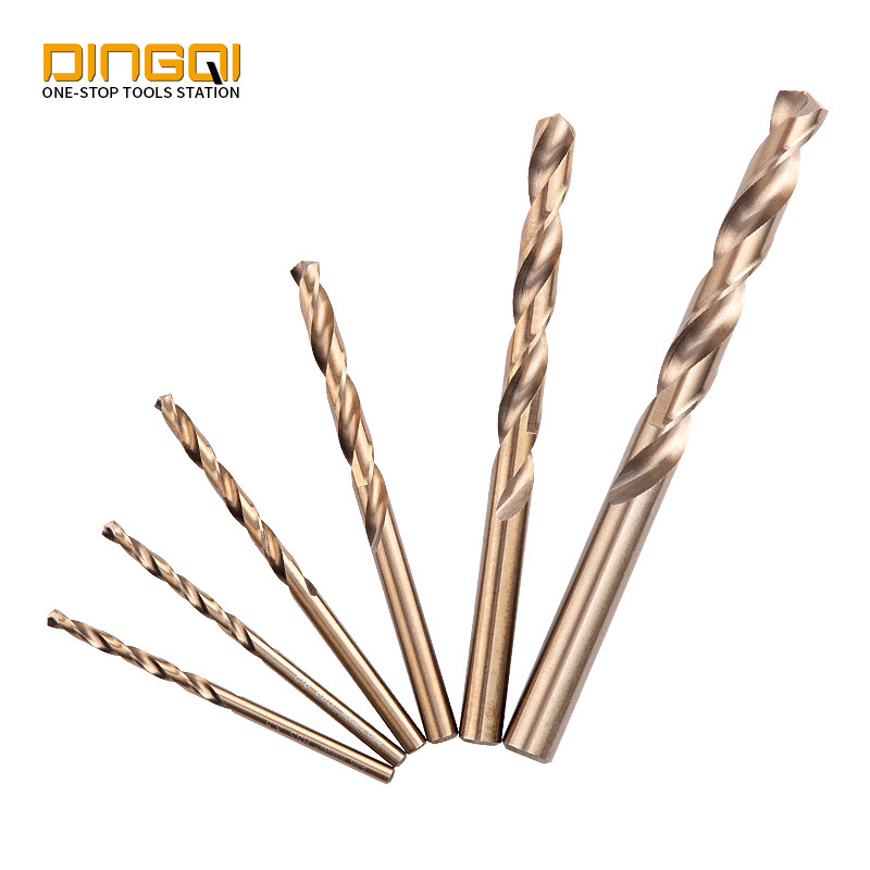 DINGQI Hot Sale High Speed Steel Good Quality 6pcs 8pcs 19pcs Hss Twist Drill Bits Set