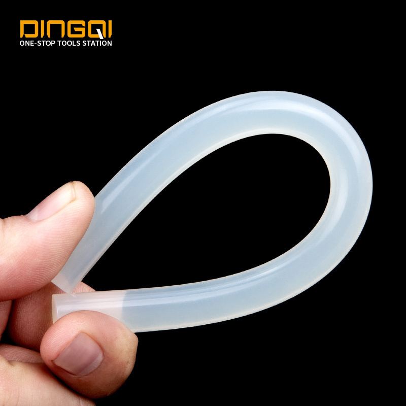 DINGQI 7*16mm 11*20mm transparent non water soluble economical adhesive glue packaging hot melt glue stick