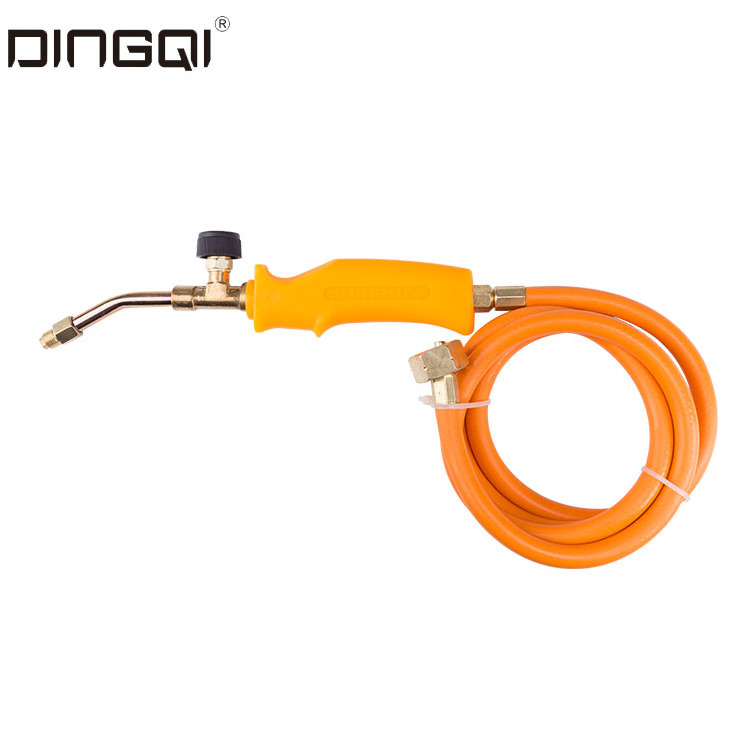 DingQi  Flame Gun Butane Welding Torch Lowes Kitchen Torch Lighters BBQ Portable Flamethrower