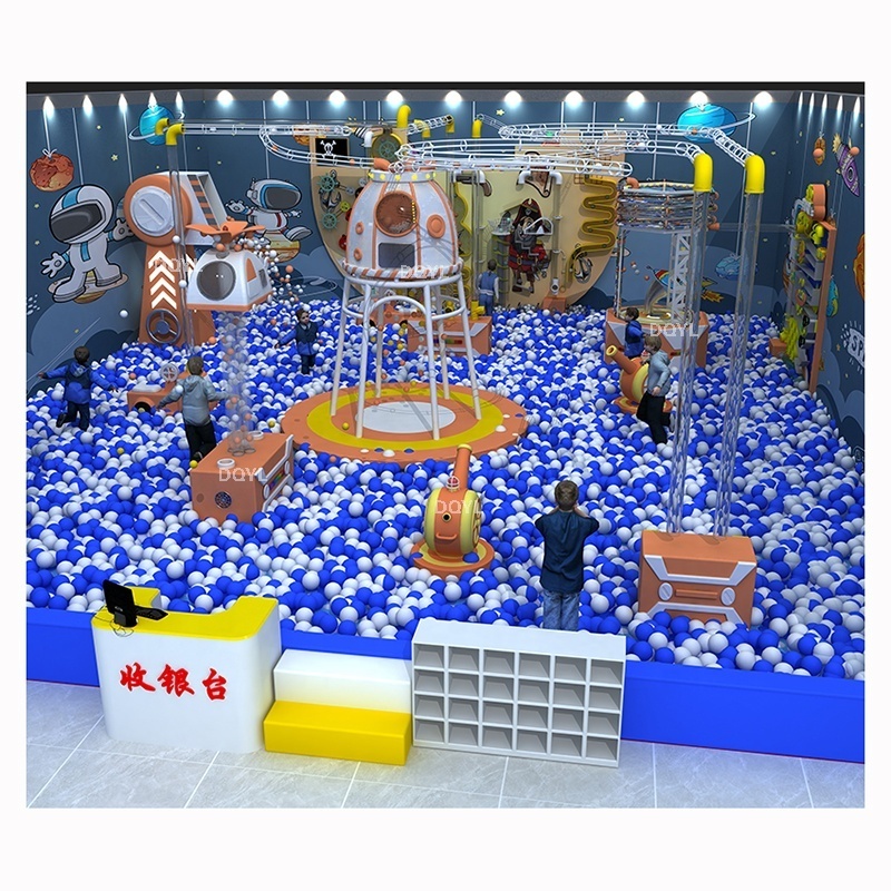 Hot Selling Adventure Indoor Children Playground Room educational wall play balls games  tunnel for kids Interactive Ball Wall