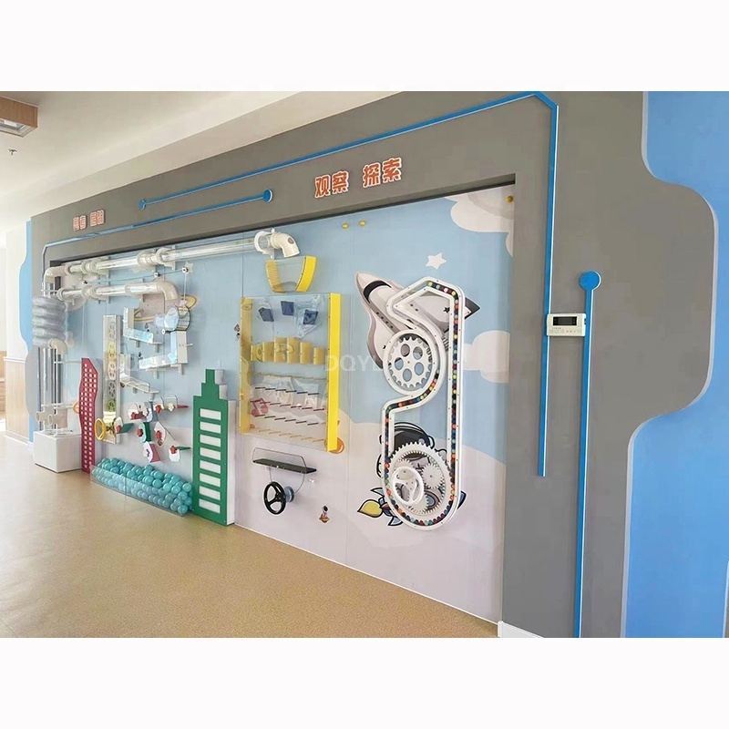 Interactive Ball Walls Exhibit for Indoor Playground for Shopping Malls Kindergarten Use Play playground equipment