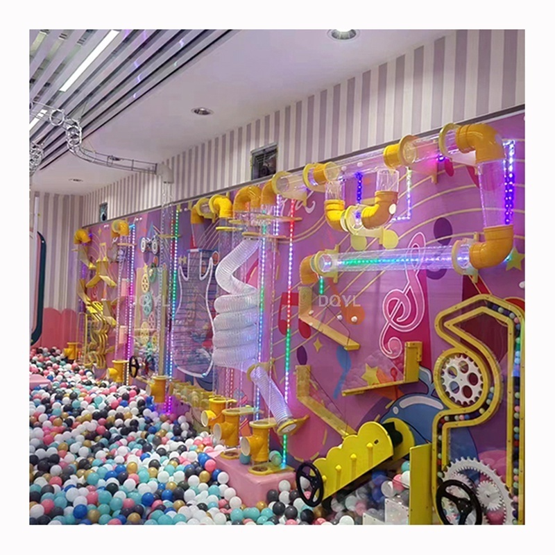 Interactive Ball Walls Exhibit for Indoor Playground for Shopping Malls Kindergarten Use Play playground equipment