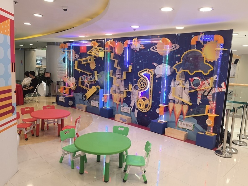 Interactive Ball Walls Exhibit for Indoor Playground for Shopping Malls Kindergarten Use Play playground equipment