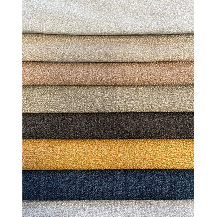 107 Free Sample Home Deco 100%Polyester Beige Upholstery Linen Fabrics And Textiles For Furniture