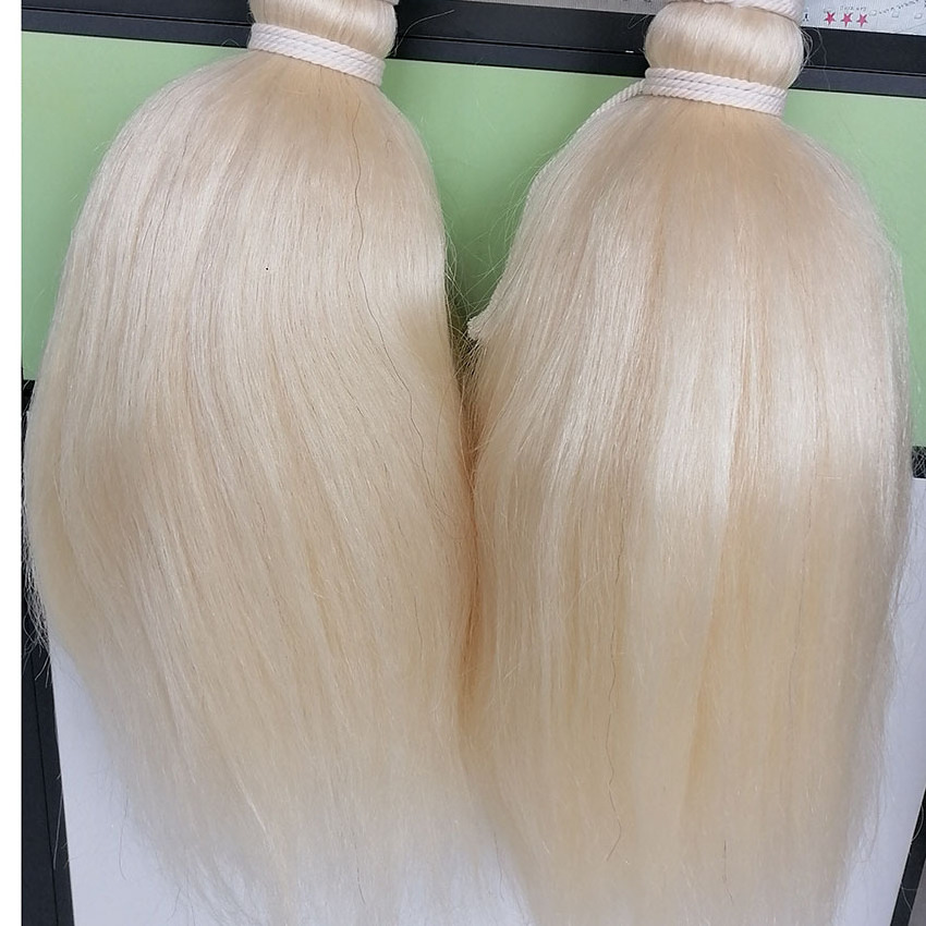 100% yak hair black and white color 15cm-40cm for hair extension and wigs