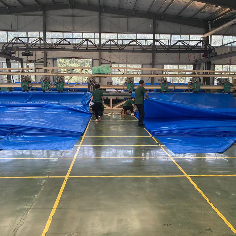 Thick Tarpaulin for Canopy Tent Boat Pool Cover Multi Purpose Waterproof Blue Tarp PE Coated Fabric tarpaulin