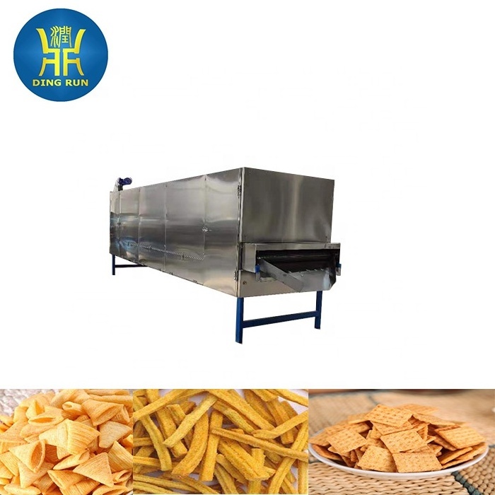 baked tortilla chips processing line extruder machine corn chips production equipments