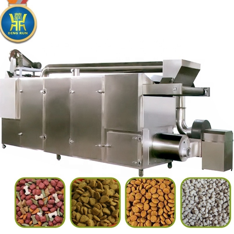 Dry wet pet food pellet processing making extruder machine dog food machine