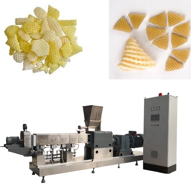 full automatic pani puri making machine pani puri production line potato chips 2d 3d snacks extruder