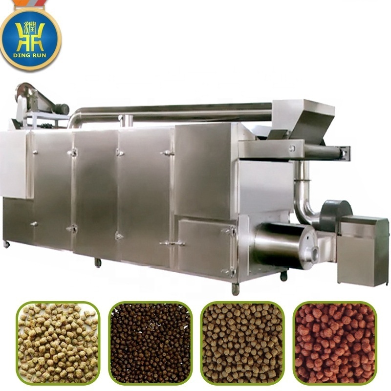 Full Automatic Floating Fish Feed Machine fish feed extruder machine