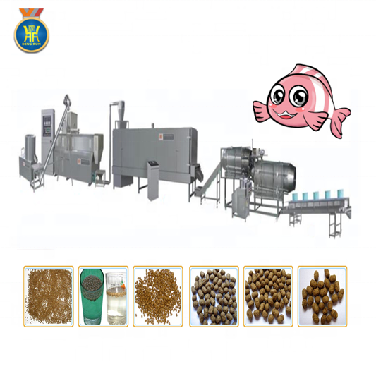 5 tons per hour floating fish food making machine feed extruder processing machinery