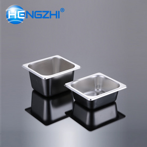 Stainless steel milk tea gastronorm  food container with lids