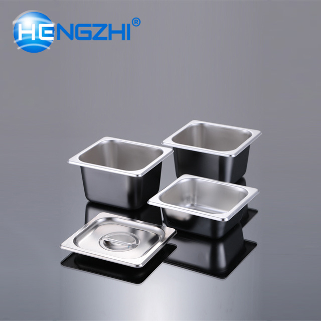 Stainless steel milk tea gastronorm  food container with lids