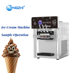 HENGZHI Hot sale Desktop ice cream cone machine parts american ice cream bikes for sale homemade ice cream machine