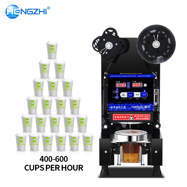 Manufacturers Direct Sales Fully Automatic Plastic Water Cup Sealing Machine Cup Sealer For Plastic Paper Cup