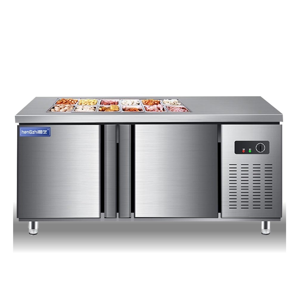 Commercial Restaurant Under Counter Refrigerators Fridge Table Pizza Prep Freezer Display Salad Bar Counter