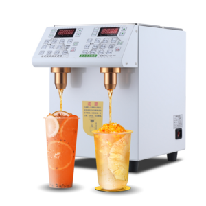 Fructose Filling Machine Bubble Milk Tea Shop Automatic Electric Syrup Sugar Dispenser Laevulose Quantifier