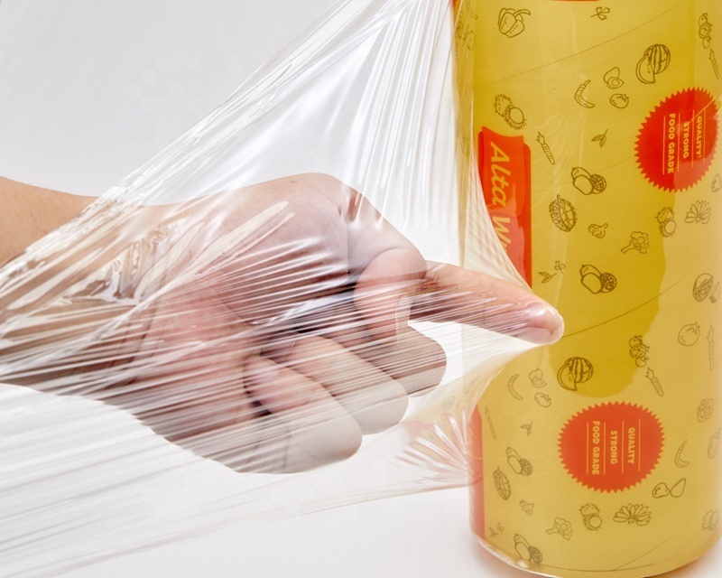 5KG Plastics Film Pvc 100% Safe Food plastic PVC cling film Food Packaging