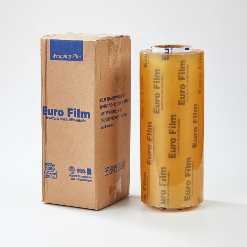 5KG Plastics Film Pvc 100% Safe Food plastic PVC cling film Food Packaging