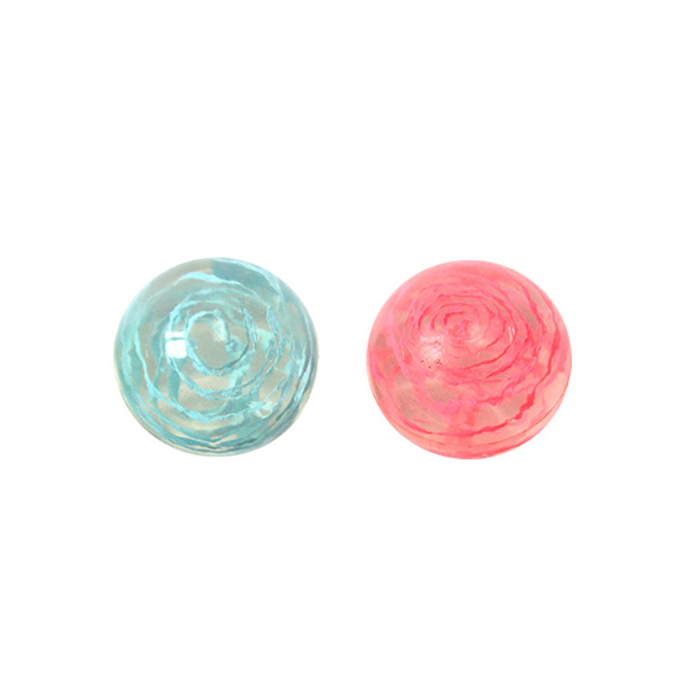 Factory Direct 40mm Rope Toy Ball Rubber Bouncy Ball Elastic Finger Ball