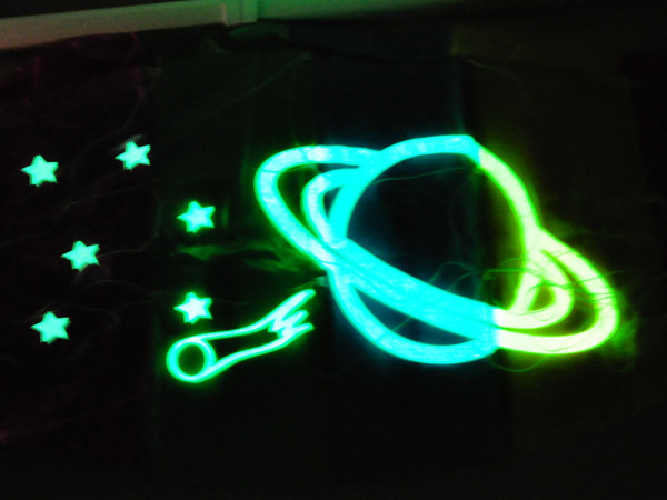 beautiful LED night flash lighting kites