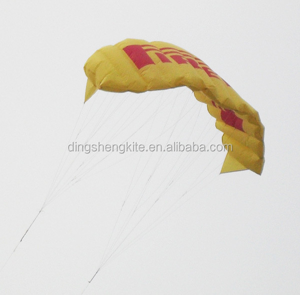 advertising dual line inflatable kite surf parachute kites