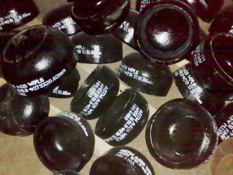 ANSI B16.9  butt welding carbon steel pipe end cap tube caps